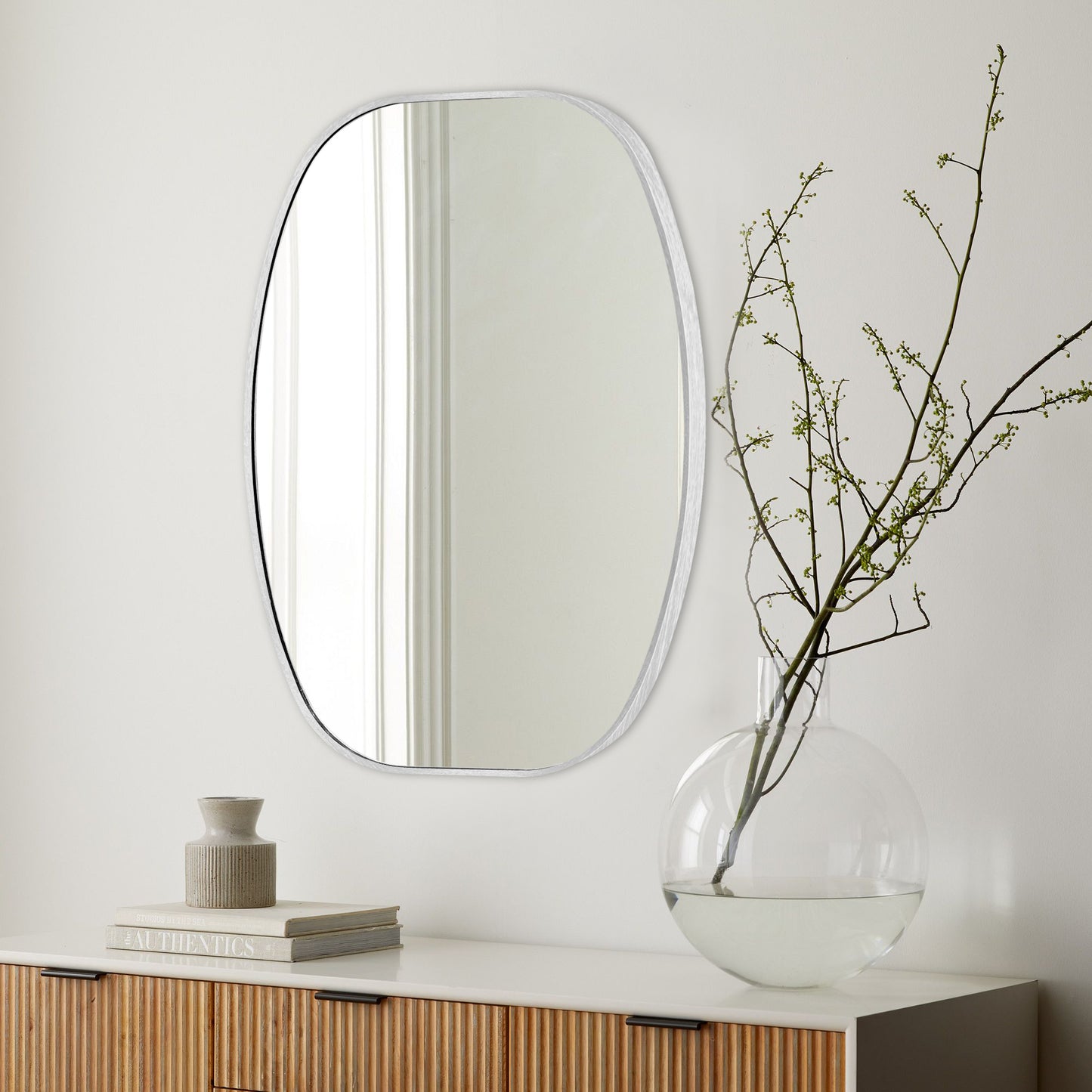 Oval Wall Mirror Bathroom Mirror for Over Sink