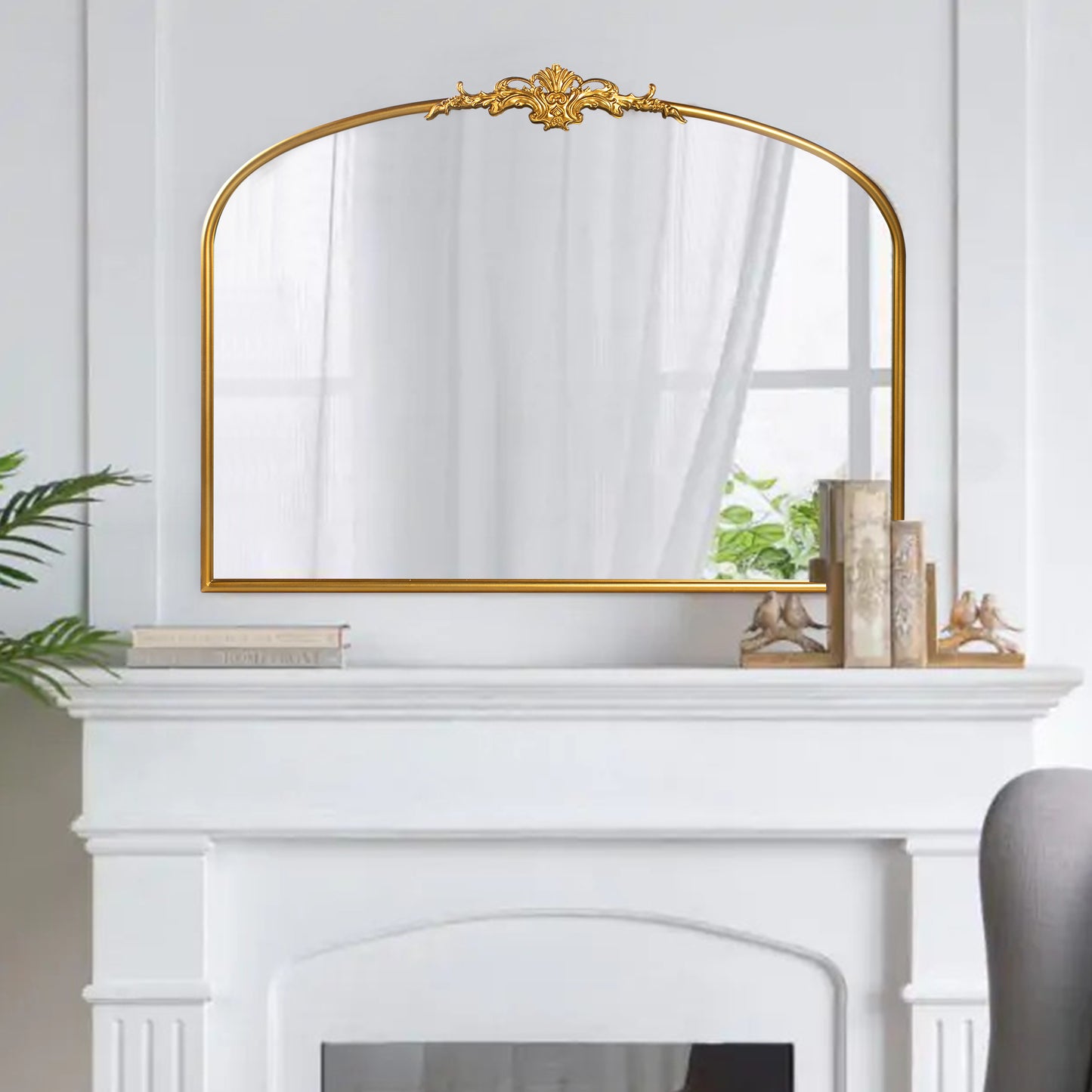 Gold Mirror Vintage Wall Mirror