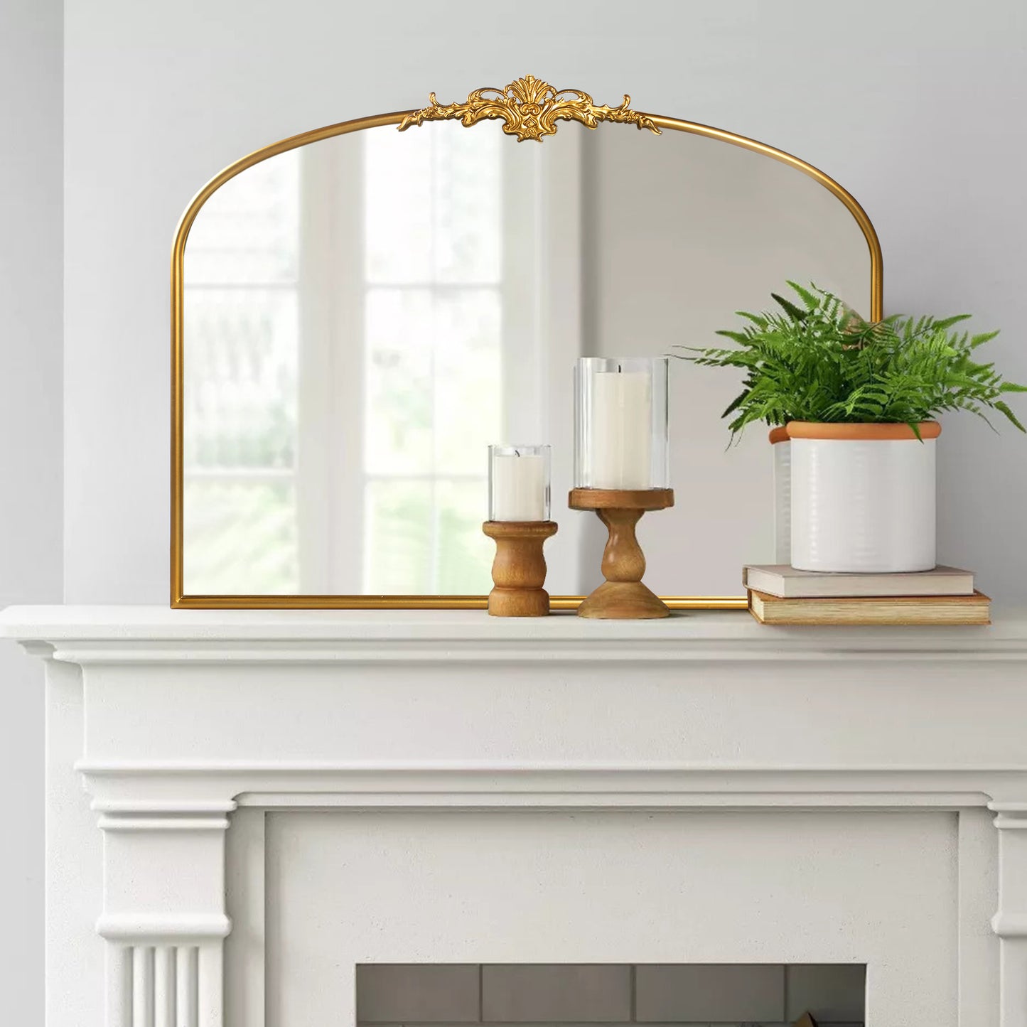 Gold Mirror Vintage Wall Mirror