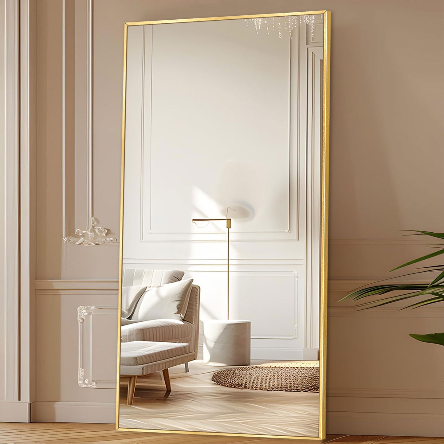 Modern Full Length Floor Mirror Freestanding Mirror