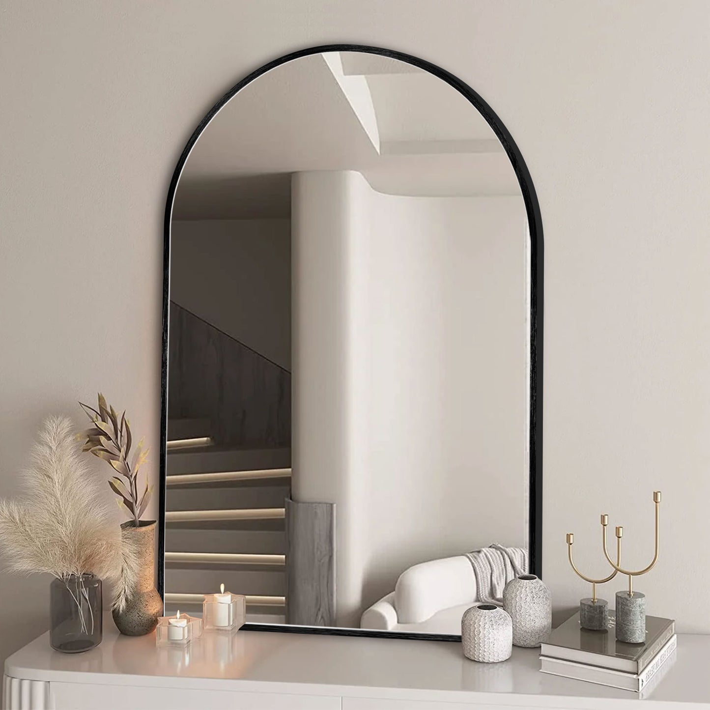 Arch Aluminum Wall Mirror Vanity Mirrors