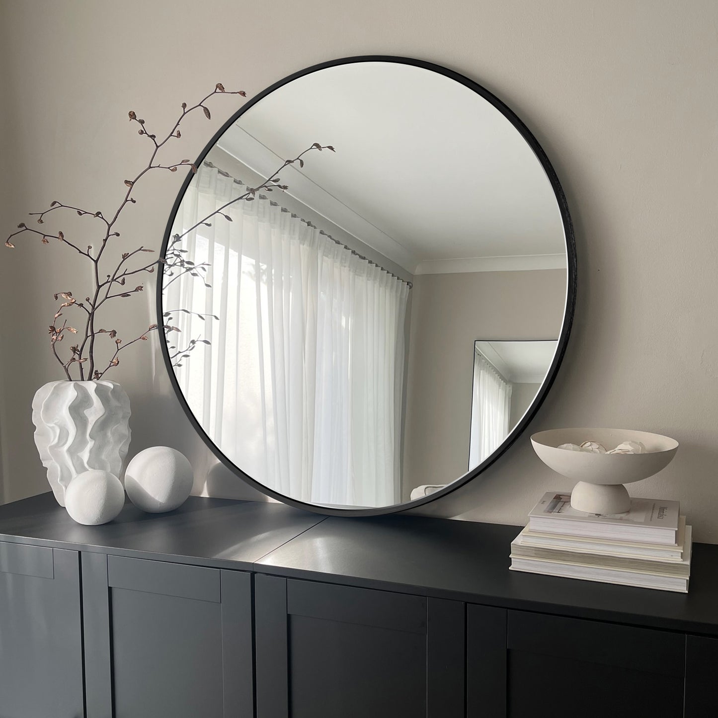 Bathroom Wall Mounted Round Vanity Mirror